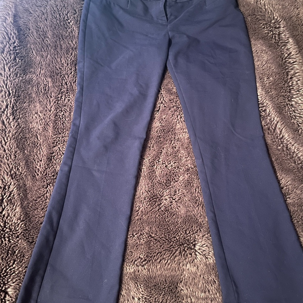Women's Navy Pants Express